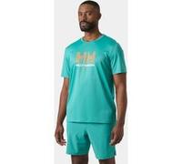 Helly Hansen Tech Graphic 2.0 T-Shirt aqua blau - S