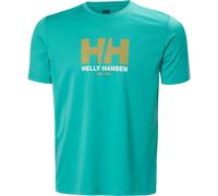 Helly Hansen HH Tech Graphic T-Shirt 2.0, Herren, türkis M(50)