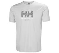 Helly Hansen Herren HH Tech Graphic T-Shirt 2.0, Grauer Nebel, 2XL