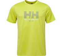 Helly Hansen HH TECH GRAPHIC UPF 50+ T-SHIRT 2.0 Herren T-Shirt, gelb, größe S