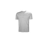 Helly Hansen Tech Logo Kurzarm-t-shirt XL Grey Melange