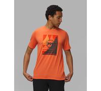 Helly Hansen Hp Race Graphic Herren-t-shirt In Orange 34419-304 Orange L