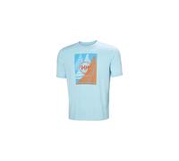 Helly Hansen HP Race Graphic T-shirt light cyan (607) S