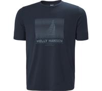 Helly Hansen Hp Race Graphic Short Sleeve T-shirt Blau S Mann