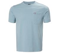 Helly Hansen - Hudson T-Shirt - T-Shirt, Gr. S, grau/türkis (WindyBlue)