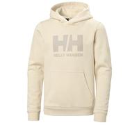 Helly Hansen Junior Unisex Jr Hh Logo Hoodie 3.0, Creme, 146