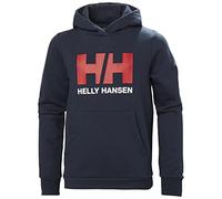 Helly Hansen Junior Unisex Jr HH Logo Kapuzenpullover 2.0, Marineblau, 16