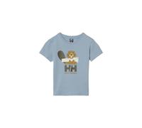 Helly Hansen K HH Graphic T-shirt windy blue (561) 4