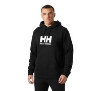 Helly Hansen Kapuzenpullover Logo Hoodie (angenehmes Tragegefühl) schwarz Herren, Größe L