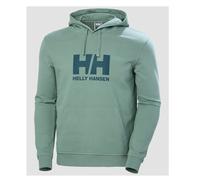 Helly Hansen Kapuzenpullover Logo Hoodie (Bio-Baumwolle) hellgrün Herren, Größe M