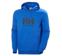 Helly Hansen Kapuzenpullover Logo Hoodie (Bio-Baumwolle) kobaltblau Herren, Größe XL
