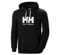 Helly Hansen für Herren. 33977 Logo Hoodie schwarz (XL), Lässig, Langarm, Bio-Baumwolle, Nachhaltig