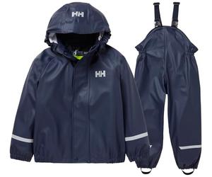Helly-Hansen Kinder Unisex K Bergen 2.0 Pu Rainset, Marineblau, 122