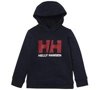 Helly Hansen Kinder Unisex K HH Logo Kapuzenpullover, Marineblau, 1