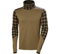 Helly Hansen Alpinismus Hoodie Herren Mann Lifa® Merino Mittelgewicht Balaclava Braun Größe XXL