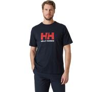 Helly Hansen Kurzarm-T-Shirt Logo 3.0 Herren Navy Größe M