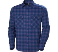 Helly Hansen Lokka Flannel LS Shirt ocean classic plaid (584) S