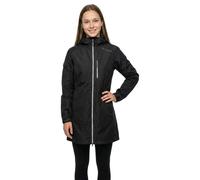 Helly Hansen W Long Belfast Jacket Black, Größe XL - Damen Regenjacke, Farbe Schwarz