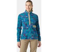 Helly Hansen - Women's Maridalen Printed Fleece - Fleecepullover, Gr. XS, blau (DarkMintRaycoLrgAop)