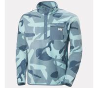 Helly Hansen - Maridalen Printed Fleece - Fleecepullover, Gr. M, türkis (WindyBlueHHJpnCamoAop)