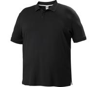 Helly Hansen Herren Poloshirt Crewline – schnelltrocknend, Kurzarm – Schwarz (990) M