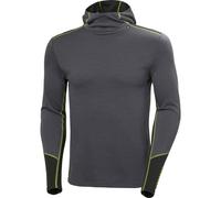 Helly Hansen Men's Lifa Merino Midweight Base Layer Hoodie thunder grey (831) XL