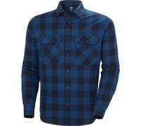 Helly Hansen Men's Lokka Flannel Shirt dark blue buffalo check (507) 2XL