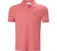 Helly Hansen Messina Graphic Fitted Polo nantucket red (098) 2XL