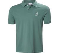 Helly Hansen Messina Graphic Fitted Polo opal green (494) 2XL