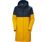 Helly Hansen Moss Block PU, Regenmantel, Damen, gelb/blau 40(L)
