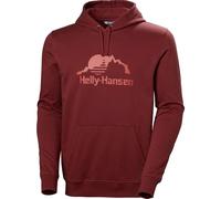 Helly Hansen Nord Graphic Pull Over Hoodie mars red (180) 2XL