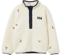 Helly-Hansen - Polaire brodée demi-pressionnée - K Frosty Pile Sweater Cream Little Moose Embroid - Kindergröße 4 Jahre - Beige Beige 4 Jahre