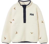 Helly-Hansen - Polaire brodée demi-pressionnée - K Frosty Pile Sweater Cream Little Moose Embroid - Kindergröße 6 Jahre - Beige Beige 6 Jahre