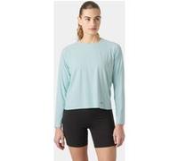Helly Hansen Shine Long Sleeve Crew Langarm-shirt Damen M Blau