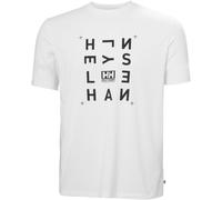 Helly Hansen SKOG GRAPHIC Herren T-Shirt, weiß, größe M