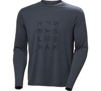 Helly Hansen Skog Graphic LS Tee alpine frost (860) 2XL
