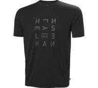 Helly Hansen Skog Recycled Graphic Kurzarm-t-shirt S Black