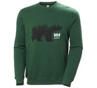 Helly Hansen Sweatshirt GRAPHIC, Unisex, Grün, XXL. Sweatshirt "GRAPHIC" - Helly Hansen