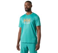 Helly Hansen Tech Graphic 2.0 Kurzarm-baselayer S Dark Mint