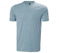 Helly Hansen - Tech Logo T-Shirt - Kunstfaserunterwäsche, Gr. S, türkis (WashedNavy)