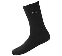 Helly Hansen - Everyday Wool Sock 2-Pack - Multifunktionssocken, Gr. 39-41, schwarz (Black)