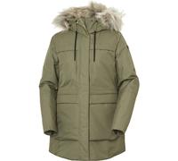 Helly Hansen Coastal Parka Chaqueta mit Kapuze PrimaLoft grün feld frau - M