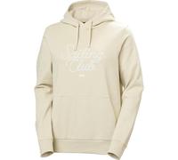 Helly Hansen Core Graphic Damen Hoodie weiß wolke - M