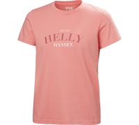 Helly Hansen Core Graphic 2.0 Damen T-Shirt lachsrosa - M