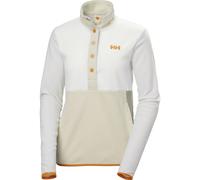 Helly Hansen - Women's Daybreaker Snap Pullover - Fleecepullover, Gr. L, beige (Snow)