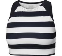 Helly Hansen W HP Cropped TOP navy stripe (599) XS