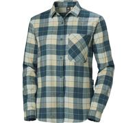 Helly Hansen W Lokka Flannel LS SHT dark creek box stripe plai (453) XS
