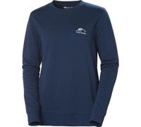 Helly Hansen Damen Nord Graphic Sweatshirt Mit Rundhalsausschnitt XS Blau