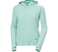 Helly Hansen Outdoor-sweatshirt Für Frauen Shine Solen Half-zip Sun Hoodie Damen Grün S
