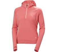 Helly Hansen W Shine Solen 1/2 Zip Hoodie sunset pink (098) L